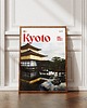 plakaty Minimalistyczny plakat Kioto Japonia - Do salonu, sypialni, biura 3