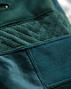 torby na zakupy Welurowa shopperka patchwork butelkowa zieleń unikatowa torba handmade 4