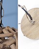 lampy wiszące Lampa wisząca Natural brązowa drewno 40cm 5