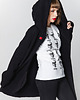 bluza z kapturem damska Bluza asymetryczna Assassin UNDERWORLD czarna 2