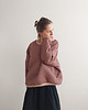 bluza bez kaptura damska Bluza Wafel "W_05" nutella 1