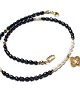 chokery Pearls /navy blue/ perły naturalne vol. 5- choker 2