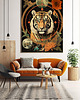 plakaty Plakat Tygrys astrologia kolaż 4