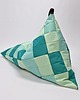 pufy do siedzenia Puf OVNI LONG zero waste OSKAR PEREK TRICOLORE pastelowy 3