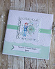 kartki scrapbooking Kartka komunijna dla chłopca Mint GOTOWA 2
