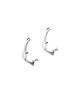 kolczyki srebrne Kolczyki srebrne WAVES Semicircle / silver earrings 4