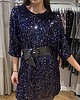 sukienki midi damskie Cekinowa sukienka OVERSIZE 5