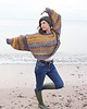 swetry damskie  Sweter handmade  melanż  z wełną 3