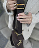 torebki mini Listonoszka MELODY Crossbody Czekoladowa 7