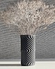 wazony WAZON ceramiczny czarny grafit 2