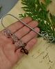 zakładki do książek Zakładka do książki metalowa tygrysie oko ozdobna wire wrapping 2