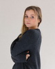 swetry damskie  BARIBAL Ołówkowy Sweter Oversize a la bluza Wełniana 100% Merino RWS M/L 3