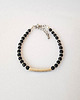 bransoletki z kamieni naturalnych Bransoletka Not Only Black v silver 1