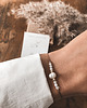 bransoletki z kamieni naturalnych Bransoletka znak zodiaku Panna chalcedon 1