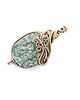 broszki Broszka wire wrapping z kwarcem tytanowym 1