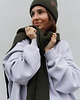 czapki damskie Czapka Cosy Days Oliwkowa Zieleń 100% Merino 3