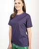 t-shirt damskie T-shirt fiolet melanż Flow 2