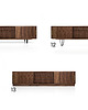 komody i szafki Komoda sideboard O-S02 drzwi przesuwne oraz 3 szuflady 3