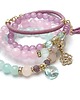 bransoletki z kamieni naturalnych Blue and lavender vol. 14 /21-04-22/ set 1