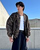 płaszcze i kurtki męskie Kurtka typu bomber oversize camo męska 5