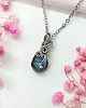 wisiory Naszyjnik Labradoryt Mini stal chirurgiczna wisiorek handmade 2