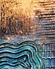 obrazy Okrągły obraz - STRENGTH ABSTRACTION - teksturowana dekoracja 5