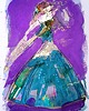 obrazy Lilka 34 - akwarela 16x24 cm unikat 1