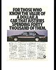 plakaty Plakat Oprawiona reklama BMW 735i, lata 80te 1