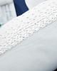 poduszki plecione Poduszka Cosy biała Boho dziergana 45cm 4