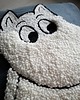 poduszki plecione Poduszka punch needle Muminek Muminki Moomins 1