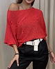 swetry damskie  Bawełniany sweter Rosso 4