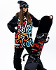bluza z kapturem damska Damska Bluza Snowboard DR.CROW Crazy Style 1
