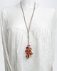 komplet biżuterii Indian Summer biżuteria z koralem czerwonym 2