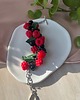 bransoletki - inne Bransoletka maliny, czarna porzeczka, handmade 4