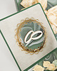 kartki scrapbooking 55 rocznica ślubu, szmaragdowe gody, exploding box, kartka 3d 5