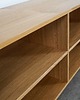 półki Regał dębowy, skandynawski design 5