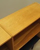 regały i półki Regał jesionowy, duński design, lata 70, produkcja: Lyby M 4