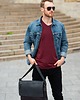 torby i nerki męskie TORBA MĘSKA NA RAMIĘ PAOLO PERUZZI T-20-BL 1