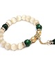 bransoletki z kamieni naturalnych Champagne & emerald /12-09-21/ 3