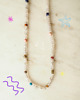 chokery Choker z labradorytu i kamieni 2