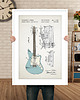 plakaty Plakat Gitara elektrycza Fender - patent 3