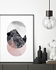 plakaty STONE 4 - plakat skandynawski pastelowy 3