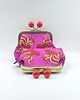 portfele damskie Octopus Pink & Red 8
