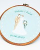 Ślub - inne Ślubna, indywidualna dedykacja, haft w oprawie vintage 4