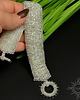 Biżuteria ślubna Gealai, ślubna wyplatana bransoleta, beading 2
