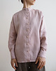 koszule damskie  Koszula "KIKOKO" old rose 100% len 1
