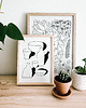 grafiki i ilustracje Print MARTWA NATURA Z CIENIAMI 1