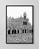 grafiki i ilustracje Sukiennice / Kraków / Miasto / Grafika 2