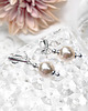 klipsy -ROMANTIC PEARLS - ekskluzywne klipsy srebro pozłacane i perły 1
