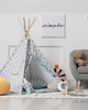 kinkiety Czarny kinkiet do sypialni boho MODENA BOHO 4